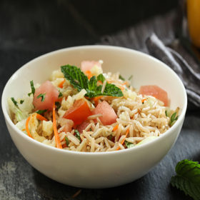 Vegan Rice Salad Bowl