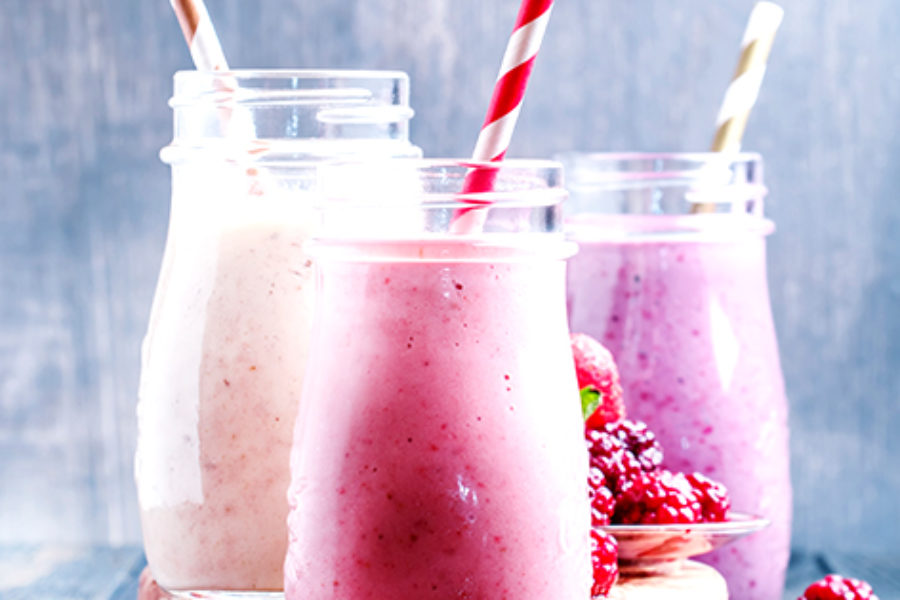 Ghee berry smoothie